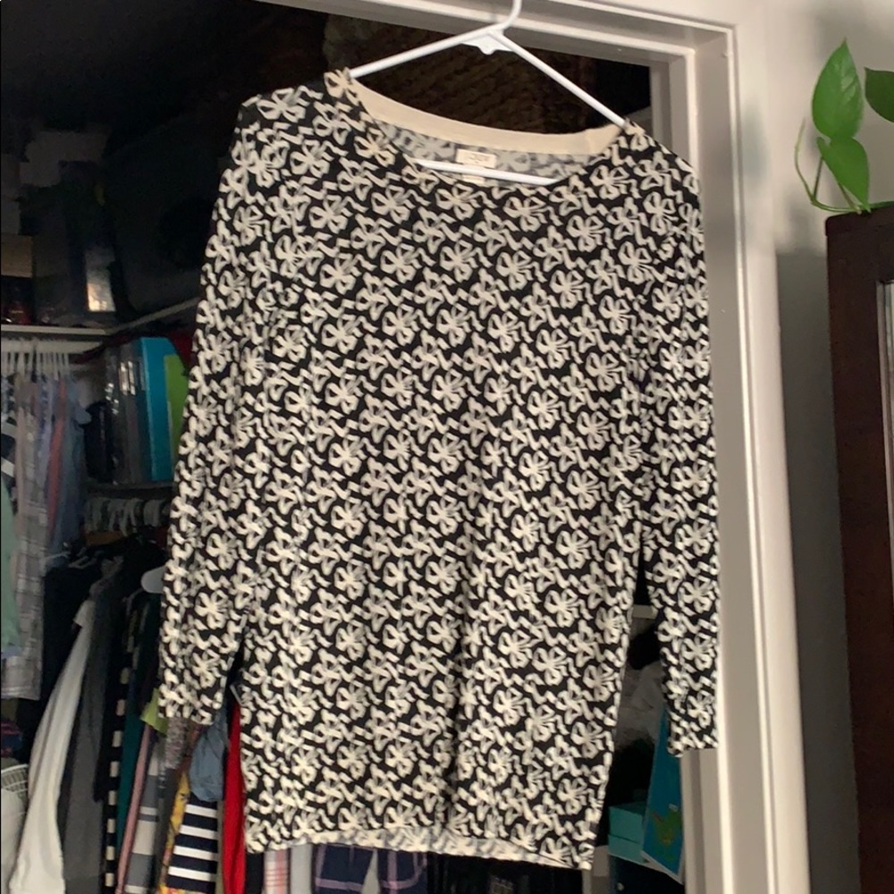 J.Crew Tippi bow sweater